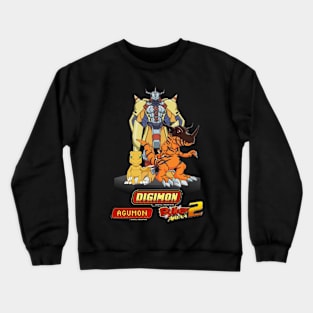 Agumon Evolutions-For Digimon Rumble Arena lovers Crewneck Sweatshirt